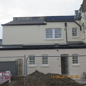 fence around building site